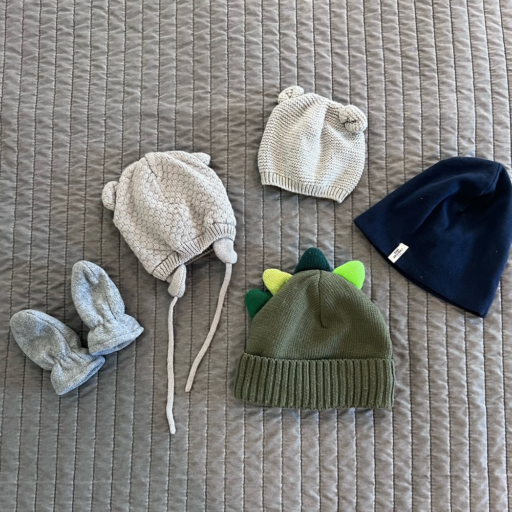 Baby Winter Hats and Gloves